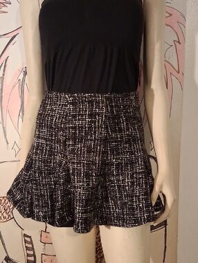 2 Alice Selection Shop Ruffled Mini Skirts Made In Korea